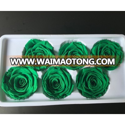 Wholesale long lasting flowers of 5-6cm rose head for valentine's day gift